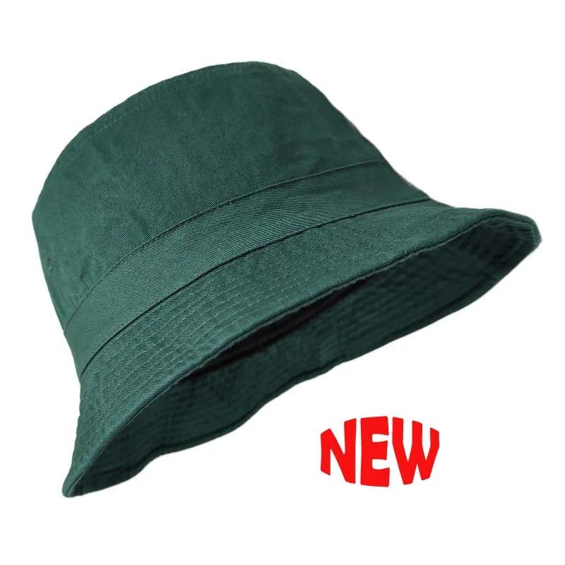 Korean Unisex Oversize Big Head Bucket Hats Washed Cotton Fisherman Sun Hat Plus Size Bob Panama Fisherman Hat Big Size Sun Hat