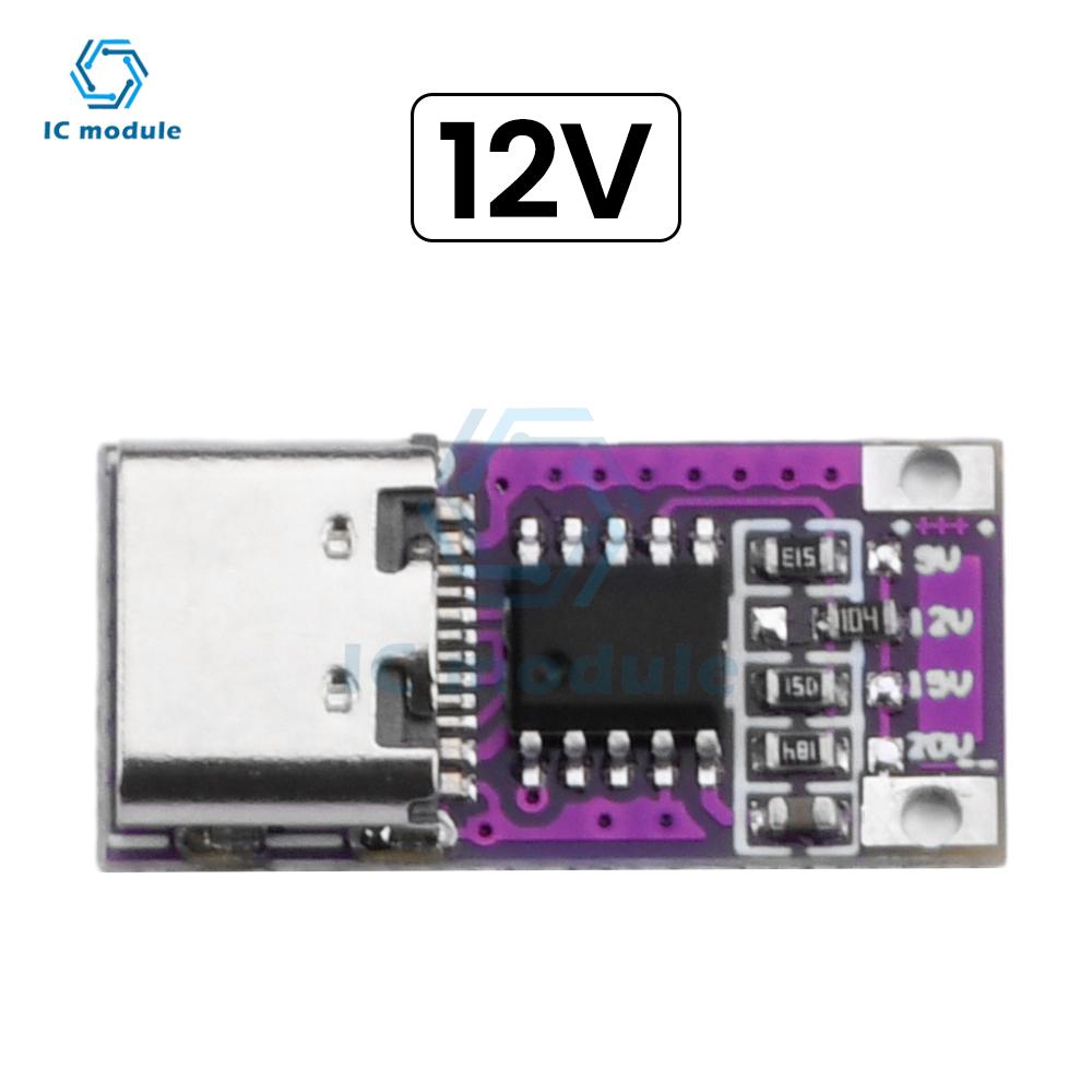 PD/QC2.0 3.0 Fast Charging Protocol Deception Boost Aging Test Trigger Module Type-c Output 5V/9V/12V/15V/20V