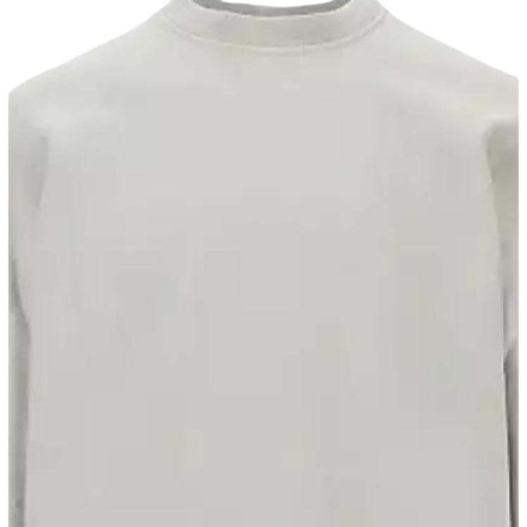 STONE ISLAND Logo Ribbed Crew Neck Pullover Sweatshirt Men Sweatshirts L1S156100060S0051-V0061