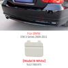 For BMW E90 Car Rear Bumper Tow Hook Cover Caps With Color Black White Silver Red for BMW E90 3 Series 318 320 323 335 2005-2011