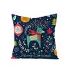 Cartoon Digital Printing Christmas Pillow Cover New Style Square Polyester Pillow Cover Cushion Cover