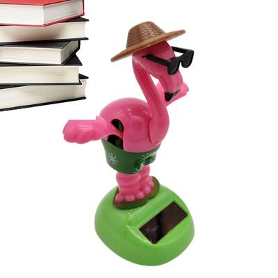 Swing Shaking Animal Bobblehead Decor Solar Powered Funny Ornament Car Dashboard Cute Ornament Car Decorations Accessories