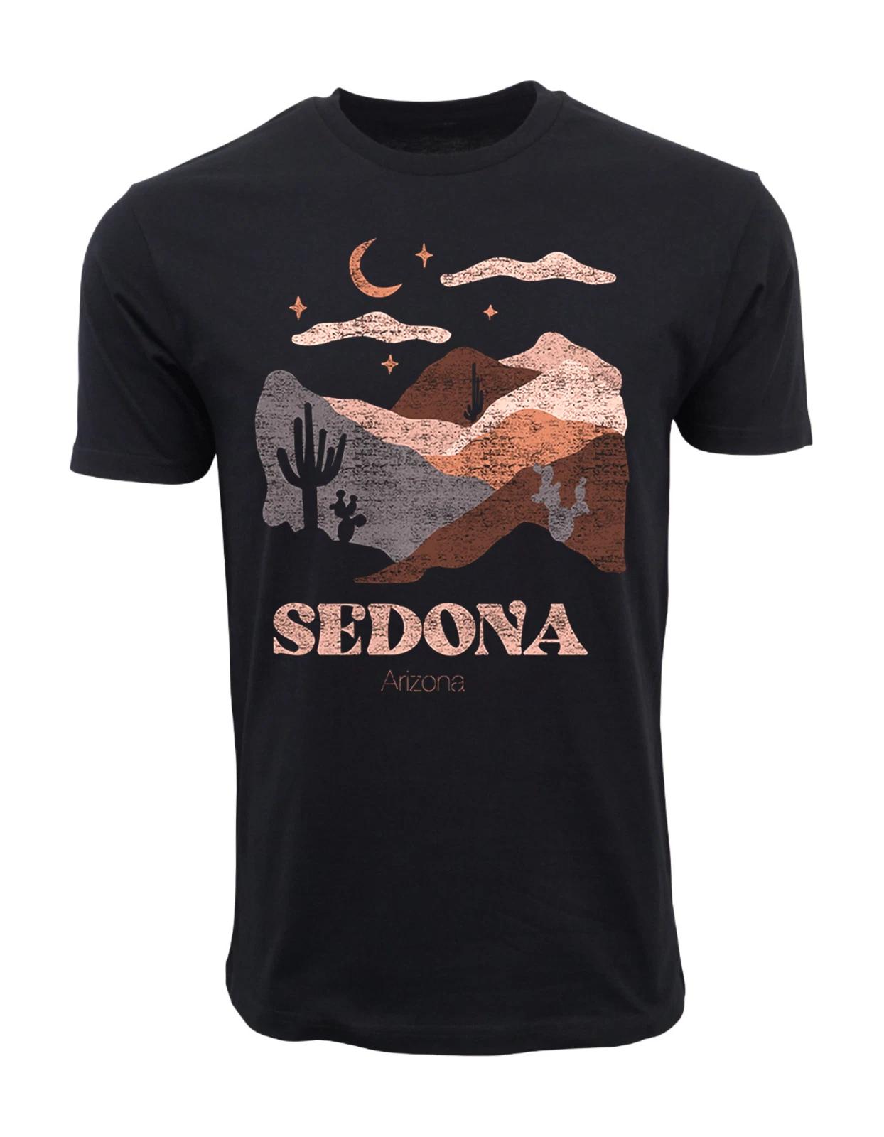 Unisex Adult Casual Graphic SEDONA ARIZONA GRAPHIC T SHIRT T-Shirt L
