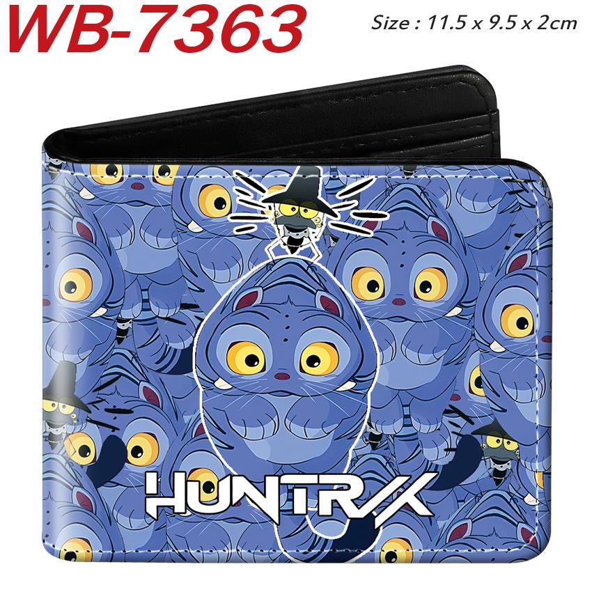 K-Pop Demon Hunters Pu Leather Two-fold Short Wallet and Practical