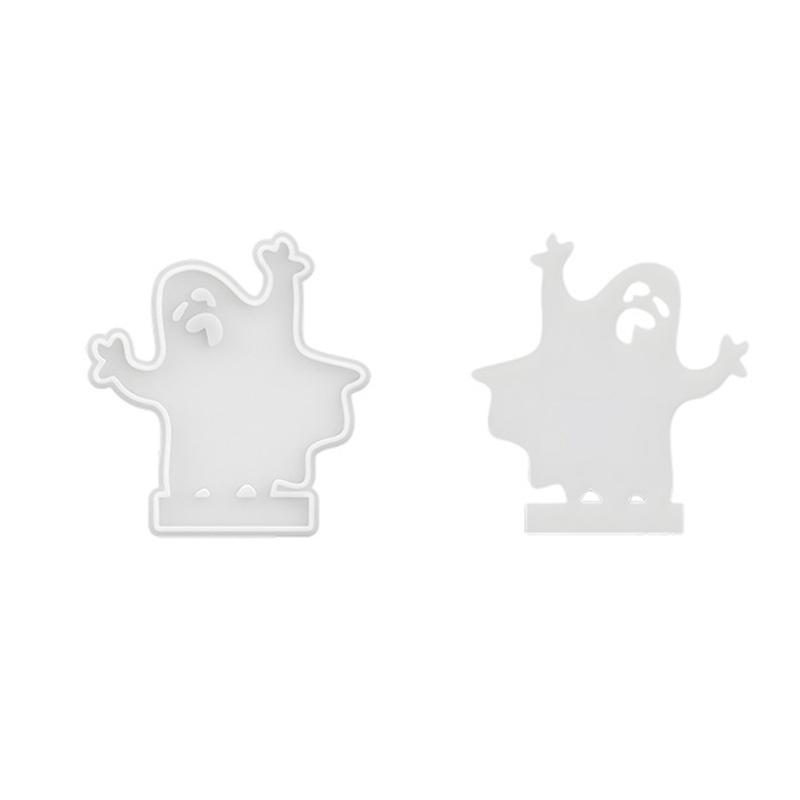Halloween Candle Holder Molds Casting Moulds Silicone Molds Epoxy Resin Molds Pumpkins Candlestick Molds Plasters Molds