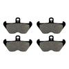 AHL Motorcycle Front and Rear Based Brake Pads For BMW K1100LT KL1100LT K1100RS K1200RS R1100RS FA407 FA18 K100RS K1