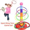 Early Education Ferrule Stacked Toys Stacking Layers Hoop Ring Toss Toys Throw Circle Game  Gifts