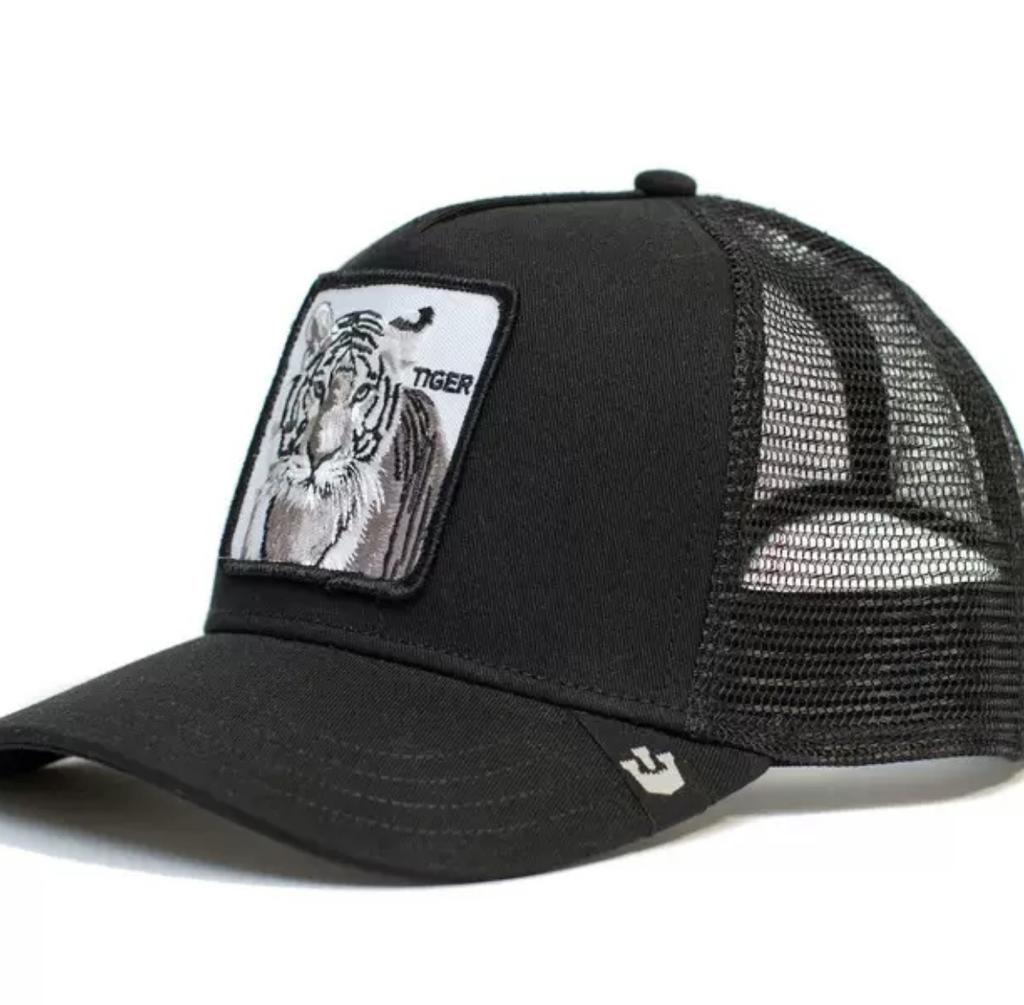 Four Season  Animal Baseball Cap Sunscreen Mesh Embroidery Panther Rooster Lion Cap Fashion Baseball Cap Women Men