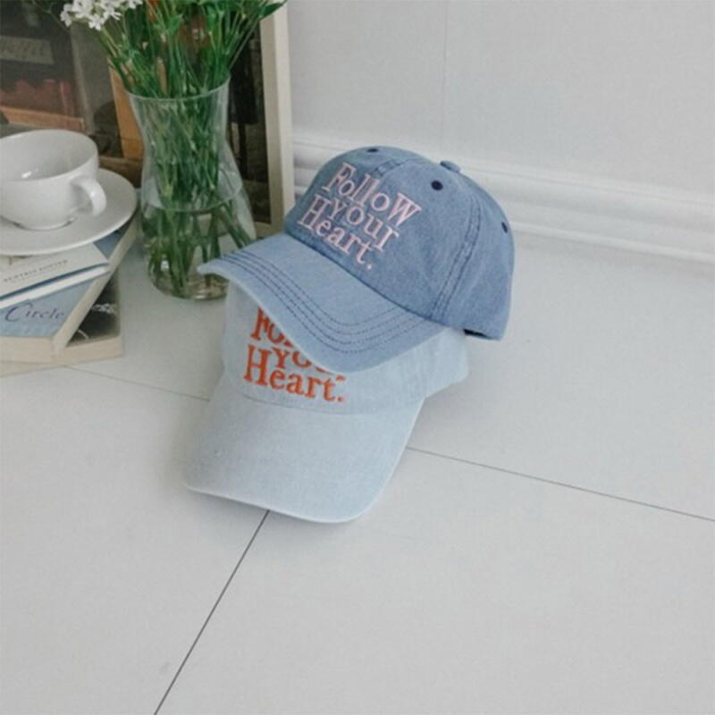 Women s Denim Ball Cap Contrast Hat C8075_Young