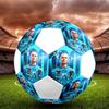 Erling Size 5 Soccer Ball, Machine-Stitched PVC, Durable & High Bounce, All Ages Fit, Fan Merchandise, Matches & Outdoor Use.