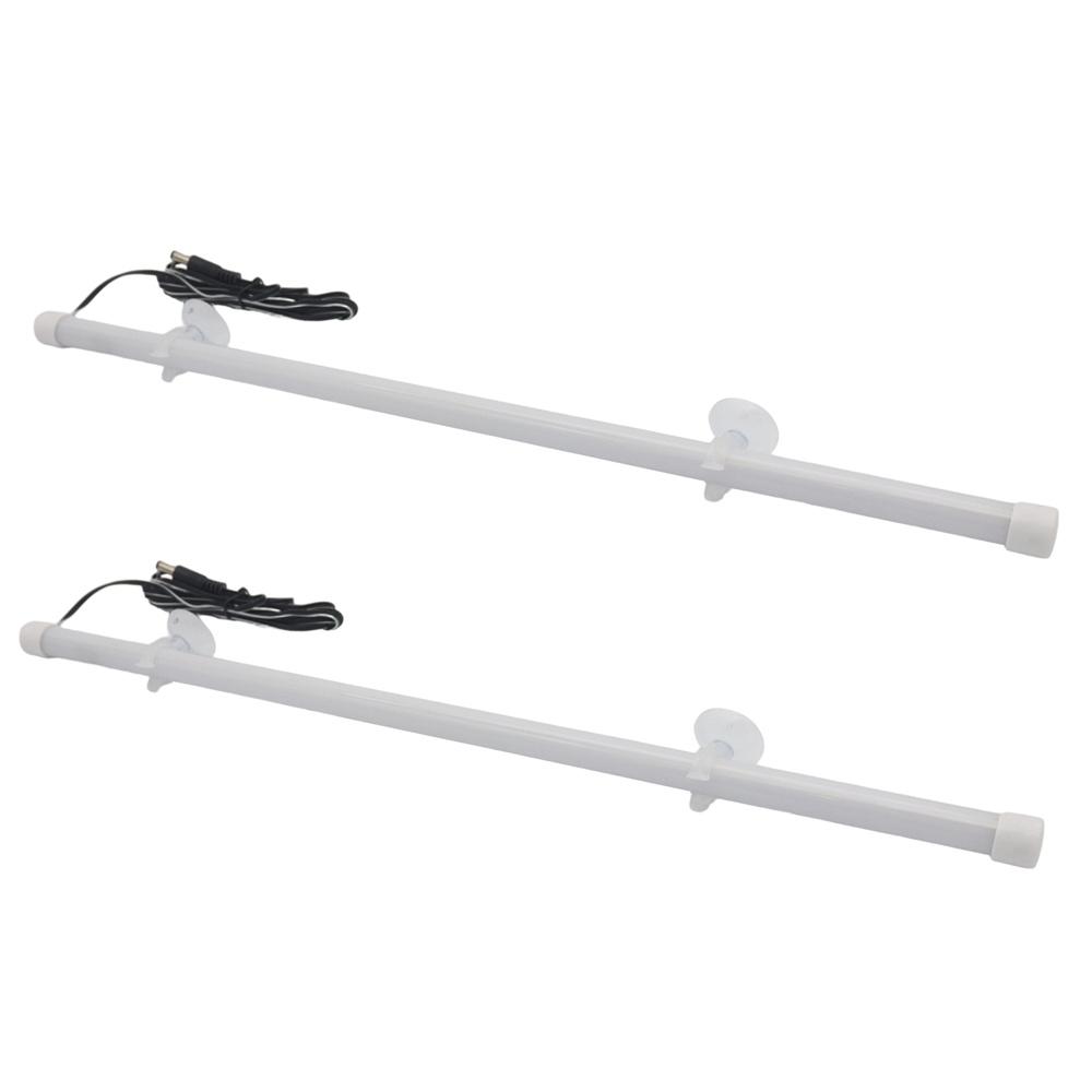 2pcs 12V White LED Interior Light Bar with Remote Controll For RV Awning Interio