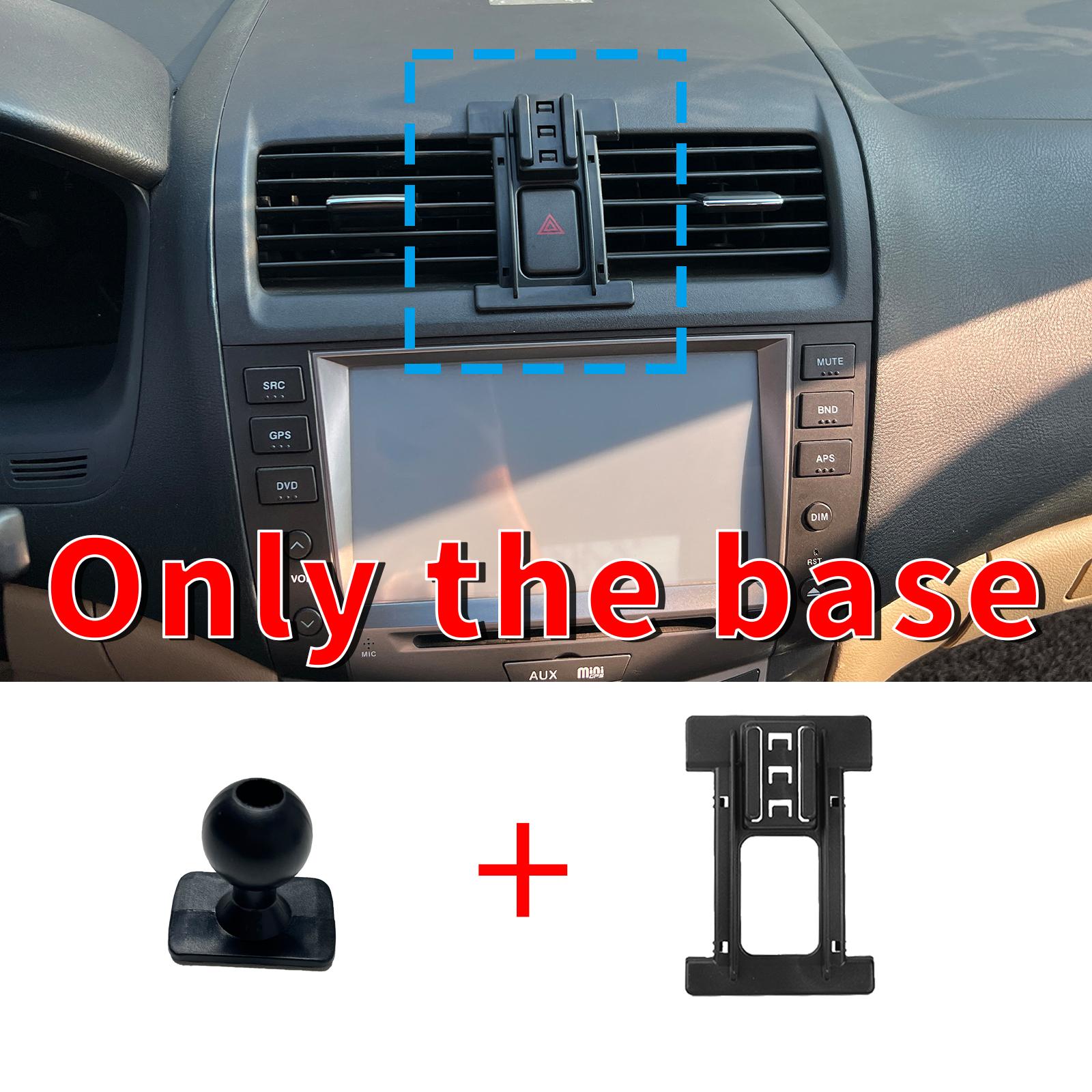 

GPS Bracket Navigation Stand Auto Accessoriesr for Honda Accord MK7 2004 2005 2006 2007 Car Mobile Phone Holde Only Base