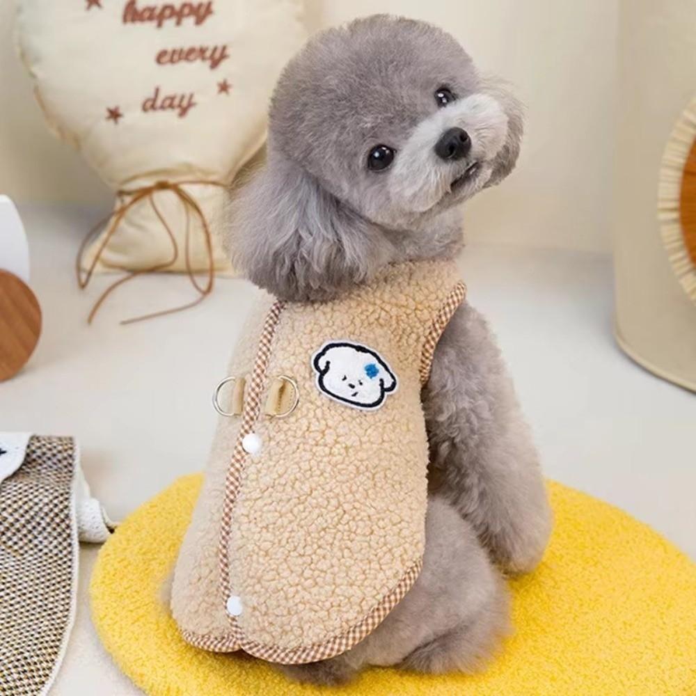 Comfortable Dog Coat Soft Puppy Vest Fashion Winter Dog Clothes  Small Medium Dogs