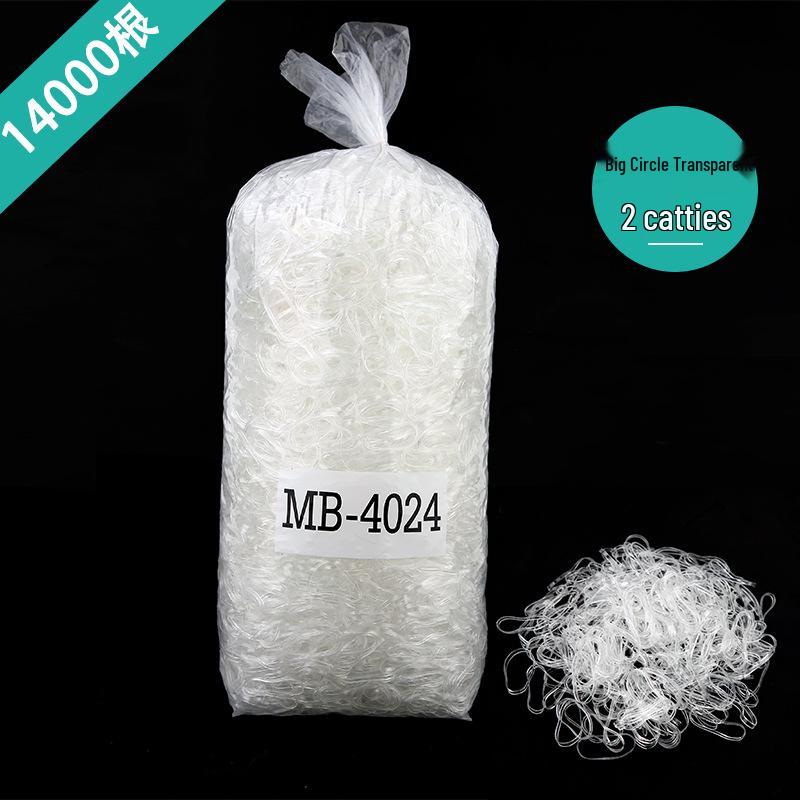 

Children s High-Elasticity Transparent Hair Ties - Small, Disposable, TPU Rubber Bands