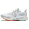 New MACH 4.0 Cushioning, Wear Resistant Low Top Running Shoes Women's White Blue 122425583-3