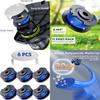 Ryobi Lawn Trimmer Head Replacement Kit With Nylon And Fiberglass For Ac14rl3a And Ac14hca Edgers