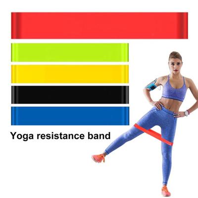 Resistance Band Legs Glutes Hip Yoga Gym Stretch Strength Training Building Lifting Workout Exercise Elastic