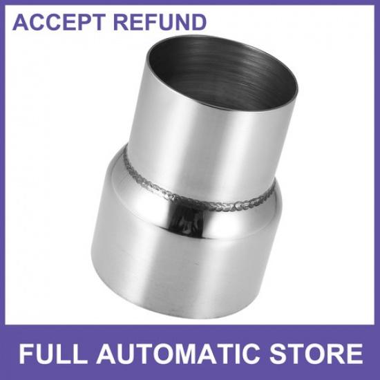 

Universal 2.5 ID to 3 ID Stainless Steel Exhaust Pipe Adapter Reducer Connector