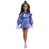 barbie Stil Deluxe Albastru Mânecă Lungă Top Păpușă de Îmbrăcat Casă de Păpuși Joc de Rol Păpușă Barbie Vârste 4 Ani și Peste Albastru JFP42