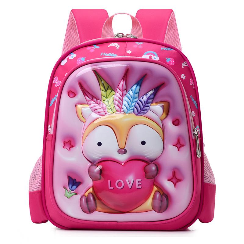 New kindergarten schoolbag boys preschool large, medium and small classes lightweight small backpack breathable spine protection children's backpack