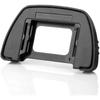 Set of 2 Nikon Compatible Eyepiece Eyecups Ideal As a Compatible with Nikon [ORGLA] DK-21 - Spare. D750, D610, D600, D7000, D90, D80, D70s, D200.