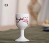 6pcs Chinese traditional white wine cup,kung fu teacup,Japanese sake cup,Wine utensils,Ancient ritual supplies of East teacups