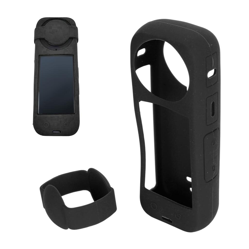 Action Camera Protective Case Silicone Shockproof Cover Panoramic Camera Protector for X4 Camera