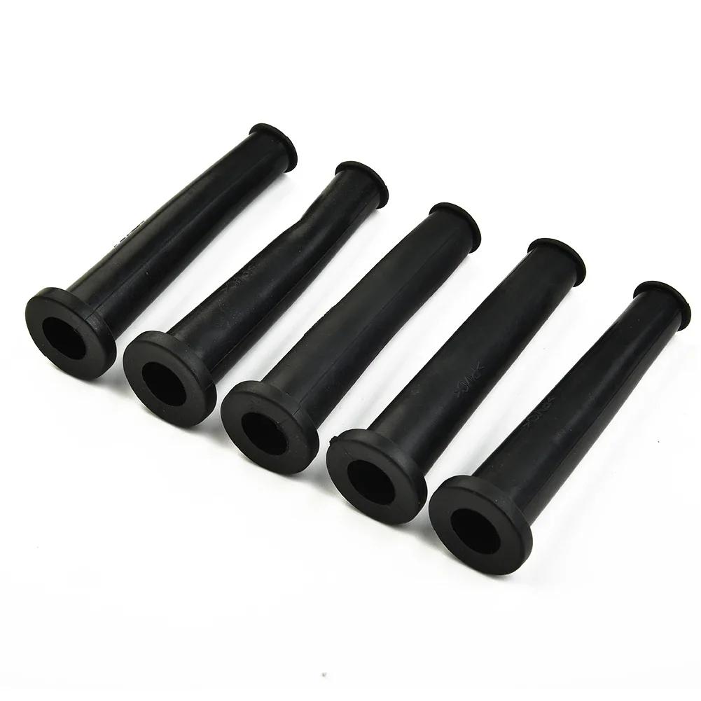 5/10Pcs 9/10/12mm Rubber Wire Protectors Cable Sleeve Boot Cover For Angle Grinder Wire Connect Protections Electric Drill Cable