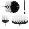 Electric Drill Brush Attachment Set Power Scrubber Cleaning Brushes for Car Polishing Kitchen Bathroom Car Detailing