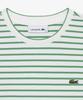LACOSTE Women'S Striped Short Sleeve T-Shirt Tf262E-56G Npa