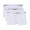 Icon Cotton Stretch 3-pack Trunks White