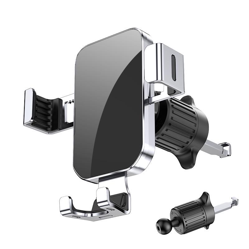 

Гравитационный держатель для телефона из алюминиевого сплава для воздуховодов