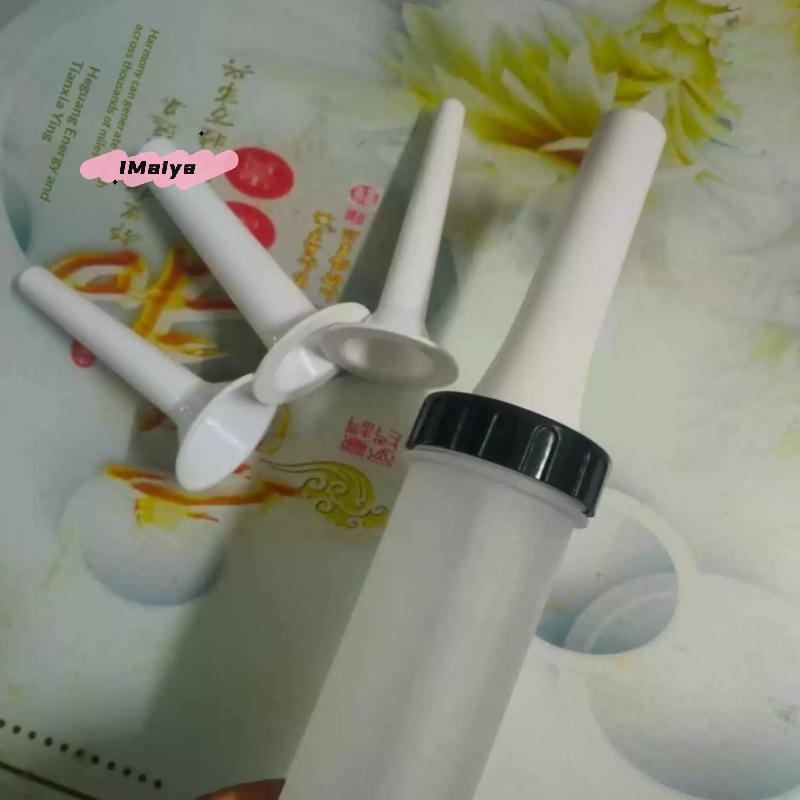 10Pcs 1.2/1.5/2/2.4cm Manual Sausage Casing Enema Nozzle White Meat Grinder Attachments for Sausages Hot Dogs And Wieners