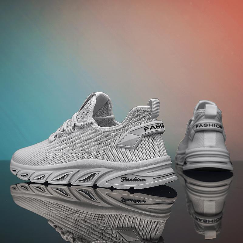 Fashion PARZIVAL Men Lightweight Running Shoes Jogging Shoes Breathable Man Sneakers Lace Up Men's Casual Shoes tenis de hombres