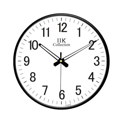 Designer Sweep Silent (No Tic-Tic Sound) Movement Round Wall Clock for Home, Wall Clock for Living Room, Bedroom, (12 X 12-inch, 30 Cm X 30 Cm X 6 Cm)
