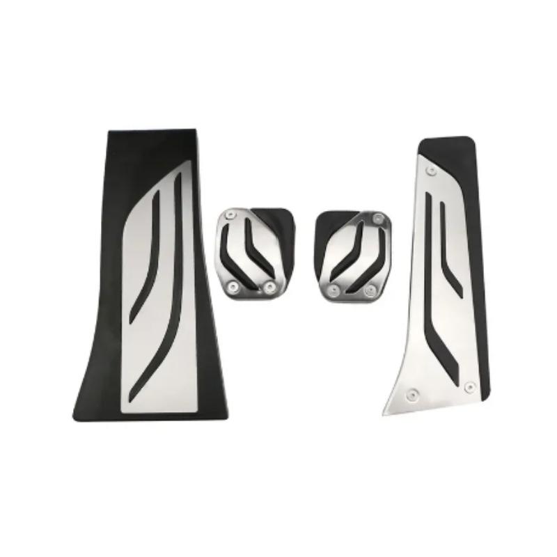 Auto Edelstahl Accelerator Gas Brems Fußstütze Pedal Pad für BMW X5 X6 F15 F16 E70 E71 E72 2008 - 2020 AT LHD Teile