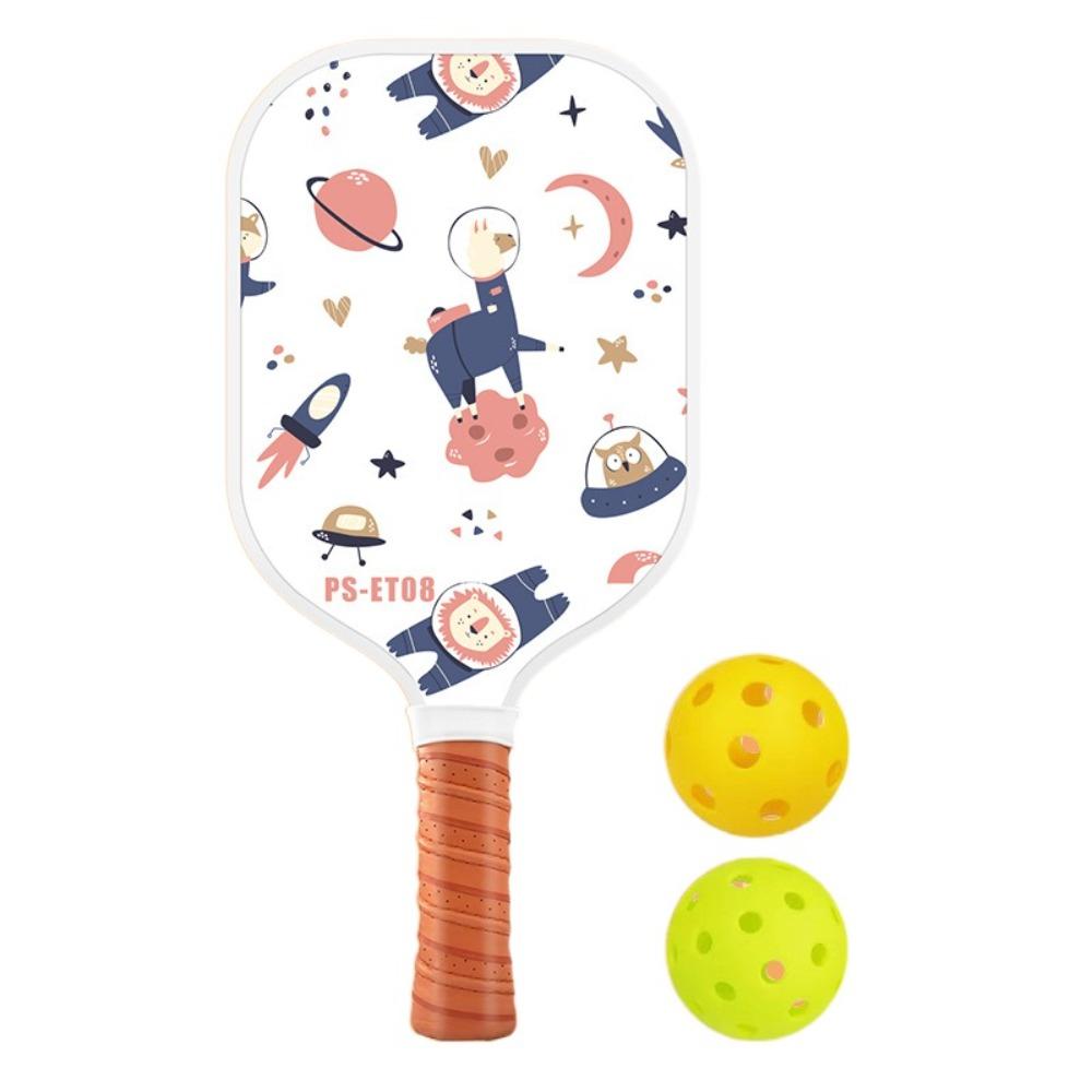 Conjunto de Raquete Infantil Núcleo Favo de Mel Squash Leve Nova Raquete de Pickleball Presentes para Crianças