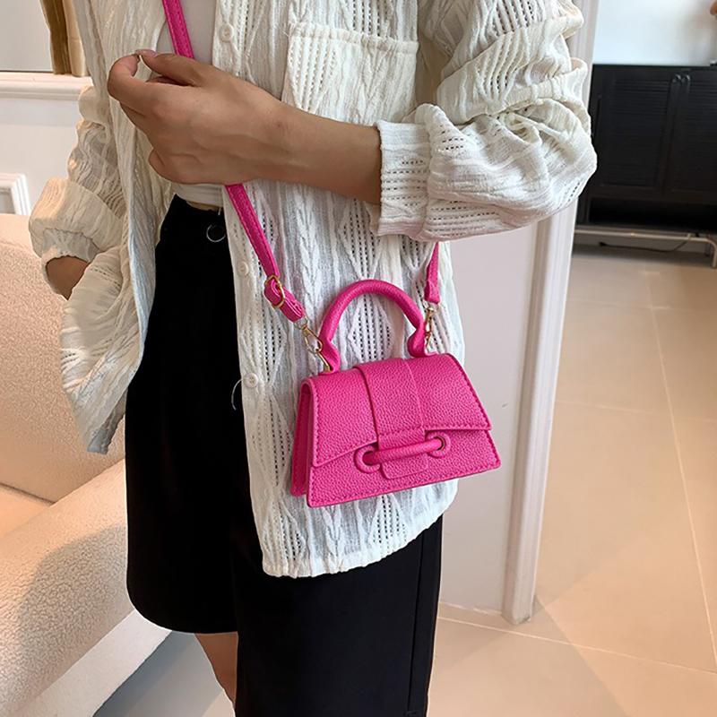 Γυναικείες τσάντες υψηλών προδιαγραφών 2024 Νέες τσάντες χειρός με πολύπλευρη υφή Μίνι χιαστί τσάντα