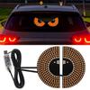 Araba Ön Camı İçin LED Sinyal Lambaları USB Yanıp Sönen LED Dekorasyon Işığı Araba Ön Camı Parlayan Esnek LED Panel Şeytan Gözü Işığı