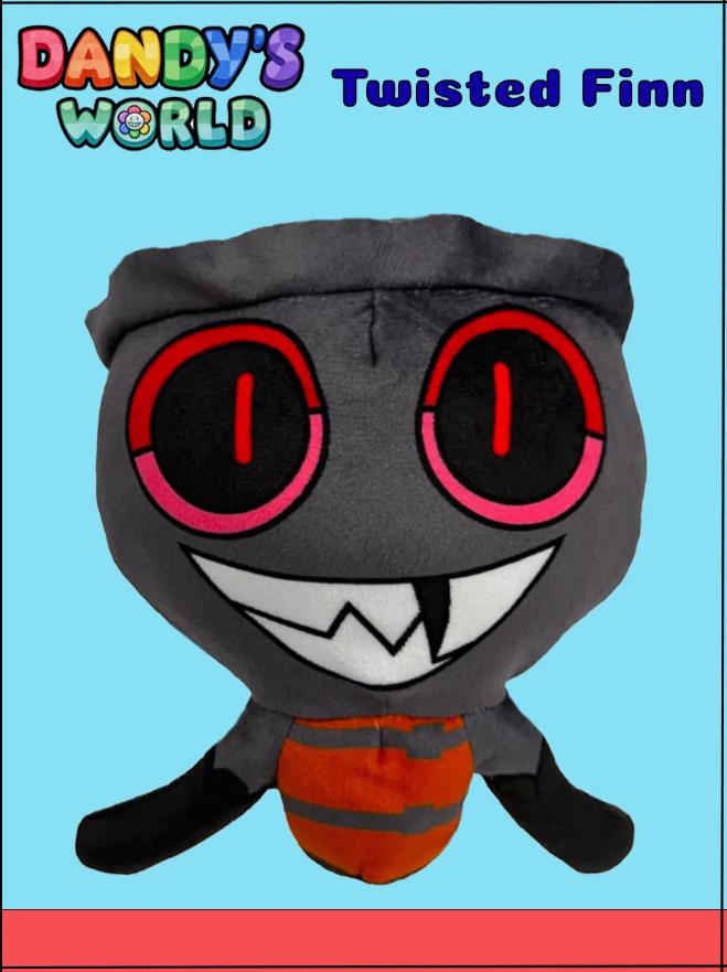 Мягкая игрушка Твистед Финн Twisted Finn В Мире Дэнди (Денди) Roblox Dandy's World детская плюш 15 см