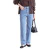 Oshare Walker Wijde Broek voor Dames Denim Jeans Onderkant Jeans Recht Denim Wijde Pijp Slim Fit Grote Maten Simpel Lente Zomer Herfst Winter 15bm03j