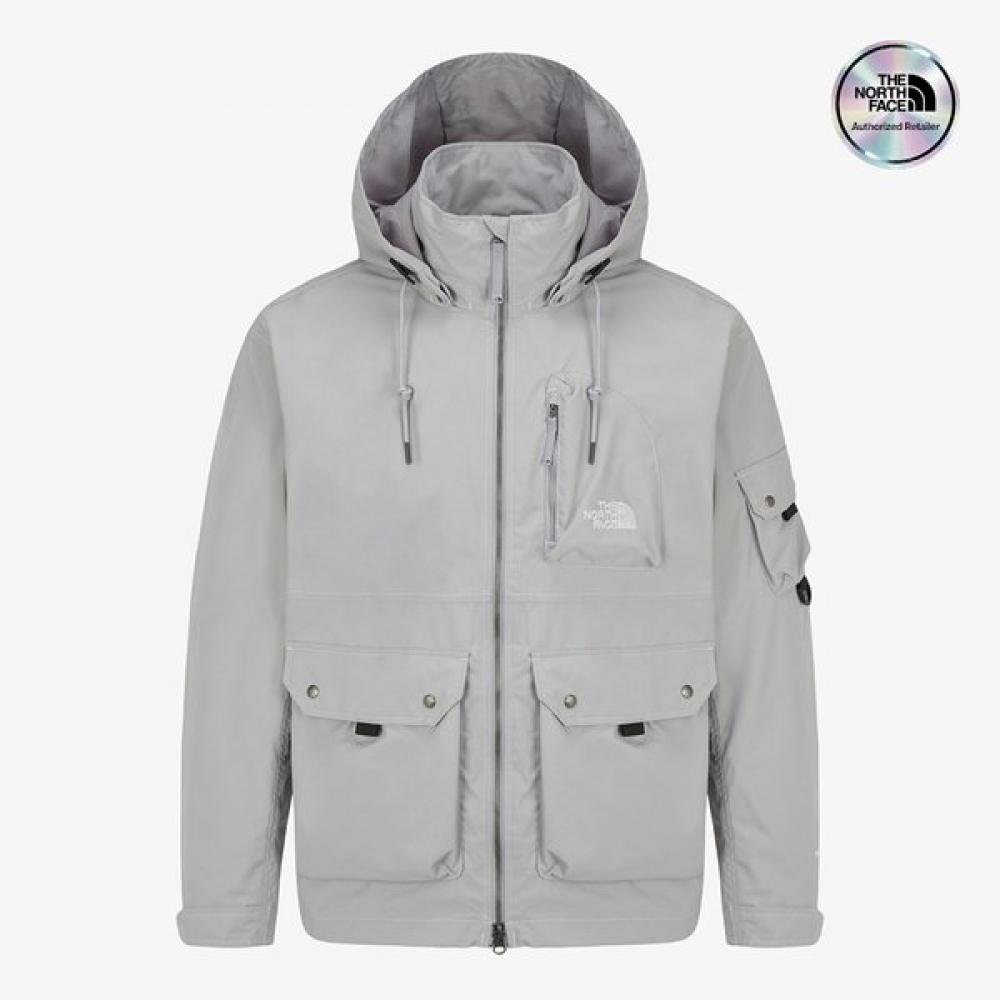 The North Face Men S Utility Waterproof Jacket Warm Gray Nj2hr55b WARM GRAY/090