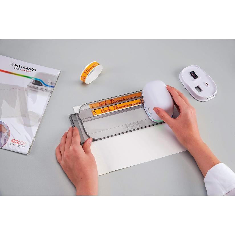 COLOP e-Mark Ruler | 155449 | Print onto Large, Small and Uneven Surfaces with Perfect accuracey and Precision