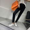 2025 High-Waisted Stretch Slimming Women's Flared Cropped Jeans for Spring/Autumn