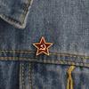 Badge Lapel Pin Vintage Ussr Red Star Pin Sickle Hammer Brooch Soviet Communism Badge for Patriot Jewelry Gift Clothes D
