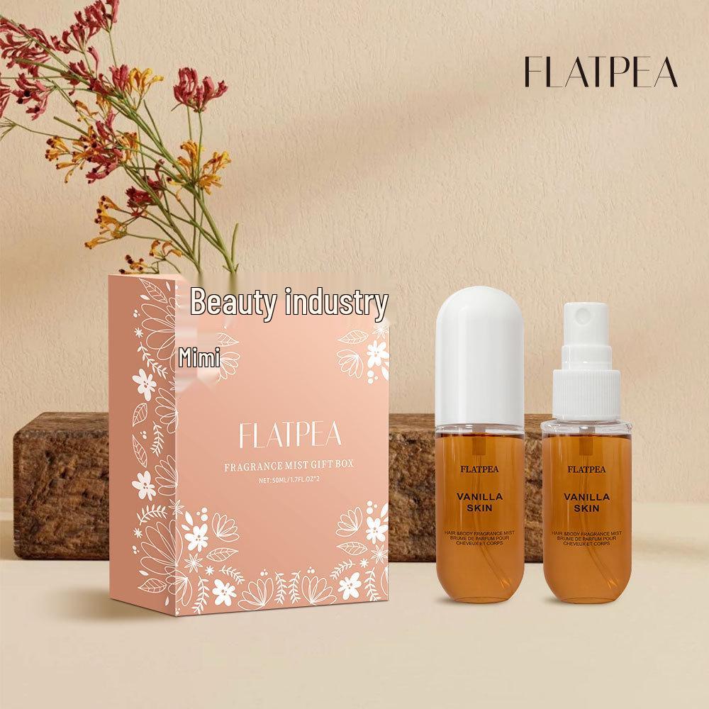 Vanilla Coconut Scented Mist - 50ml, Alcohol-Free, Long-Lasting Fragrance, 2 Bottles per Box Vanilla Coconut Box (Two Bottles)
