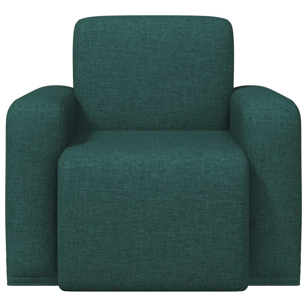 Armchair Dark Green Fabric
