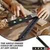 Digital Display Digital Protractor 230mm Angle Measuring Device Measuring Angle Ruler  Construction