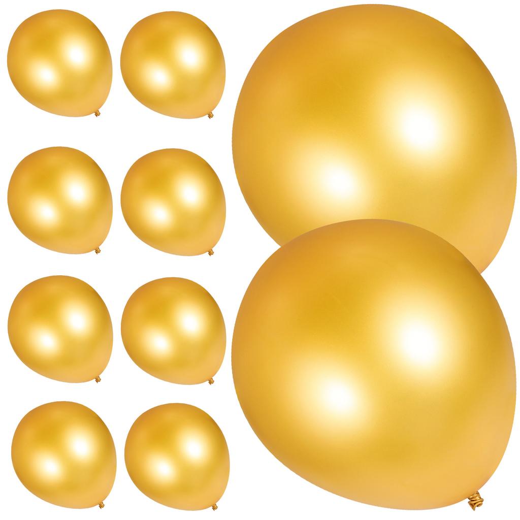 10Pcs Party Balloons Decoration Set Latex Balloons for Birthday Wedding Reception Anniversary Festive Ceiling Hanging Decor