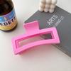 13cm Adorable Oversized Matte Hair Clip For Women In Soft And Shades Bold